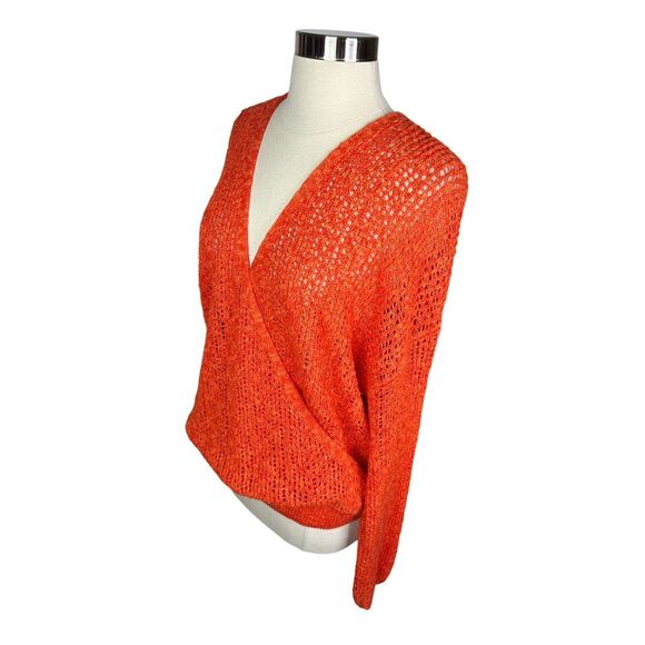 Billabong Sweet Bliss Surplice Sweater - Size Large - Picture 3 of 7